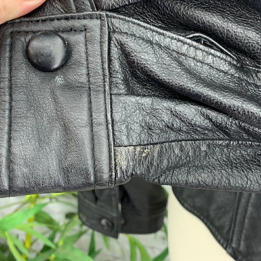 Wilsons Leather Black Leather Jacket - Picture 5 of 8